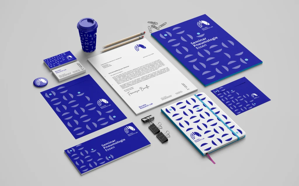 Logo und Corporate Design für das Forschungsinstitut Bonella Research Lab